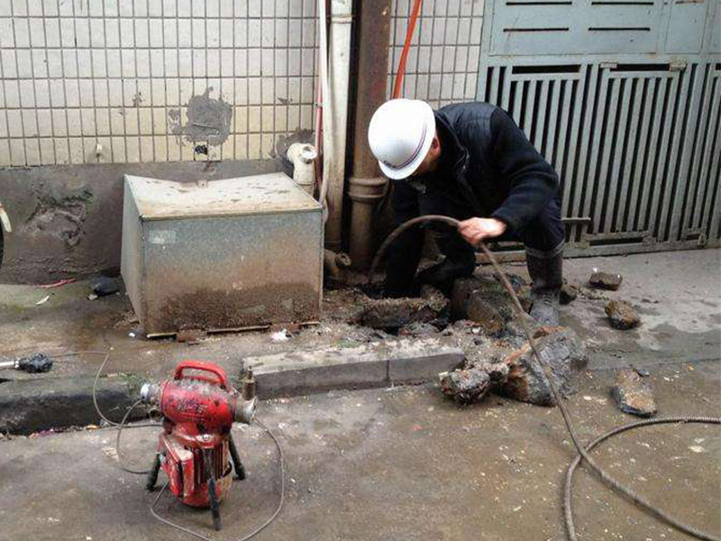 永福疏通下水道-洗菜池疏通